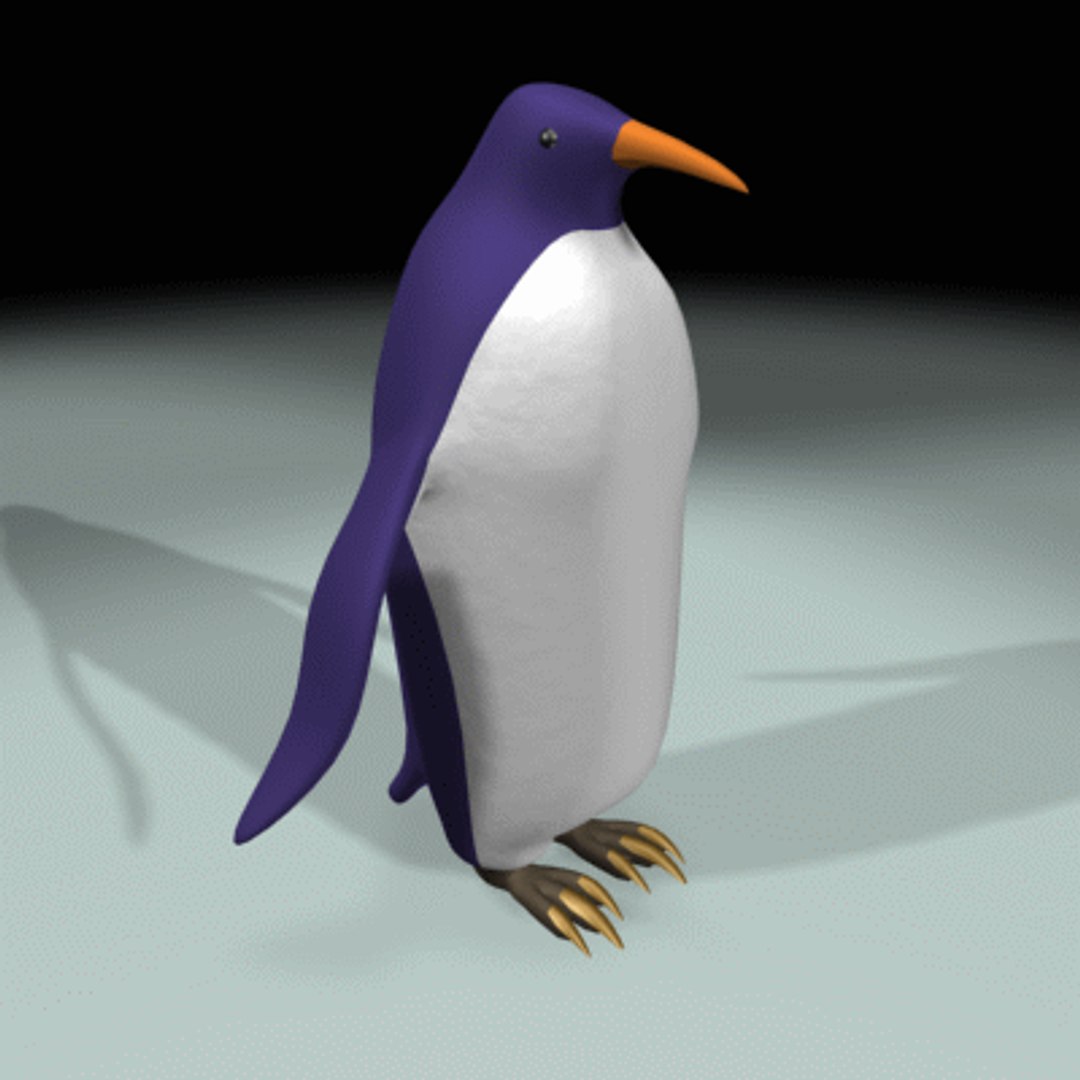 3d Model Penguin