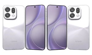 3D OPPO Find X9s Lavender Sky model