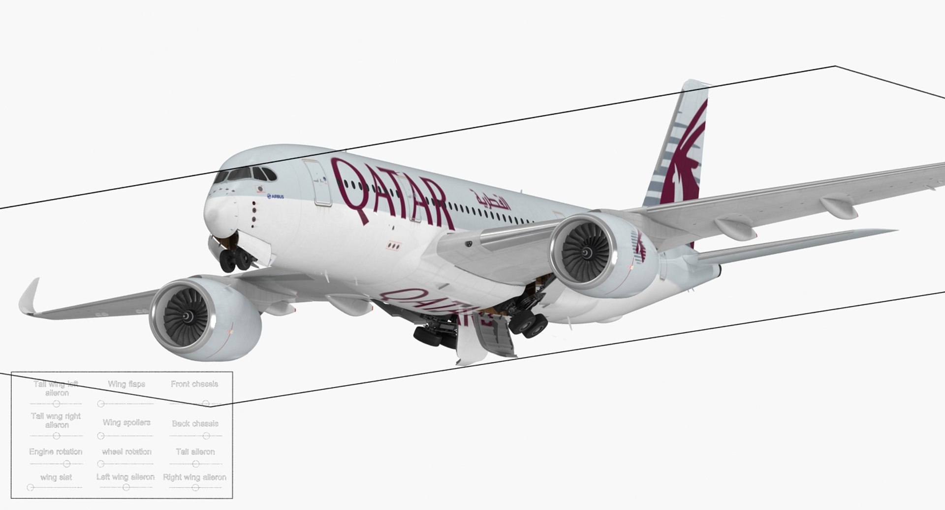 airbus a350-800 qatar rigged 3D model https://p.turbosquid.com/ts-thumb/vE/1ZLfIm/2G9w0RwZ/airbusa350800qatarriggedmb3dmodel019/jpg/1492095050/1920x1080/fit_q87/d20af4f1b89113a77cdd571e96034e8d454adb43/airbusa350800qatarriggedmb3dmodel019.jpg
