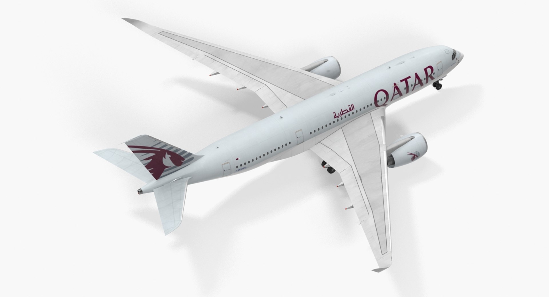 airbus a350-800 qatar rigged 3D model https://p.turbosquid.com/ts-thumb/vE/1ZLfIm/xBplc1fX/airbusa350800qatarriggedmb3dmodel009/jpg/1492095050/1920x1080/fit_q87/9d3ab629e7cb14e2c1ed54059bae5c441c98bab0/airbusa350800qatarriggedmb3dmodel009.jpg
