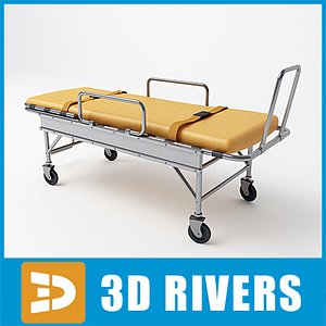 Medical stretcher 02 by 3DRivers