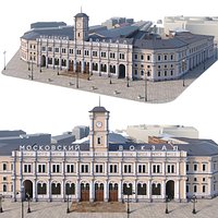 Moscow railway station in Sankt Peterburg