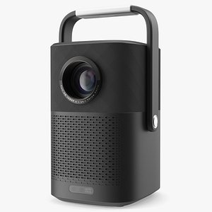 Modern Mini Projector Black