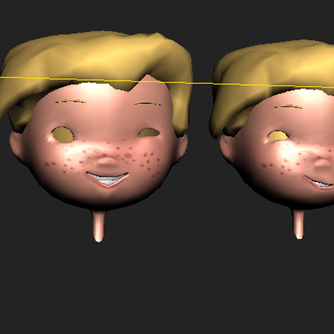 Human Kid Child 3d Model