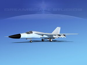 Gen Dyn F-111 Aardvark Bare Metal