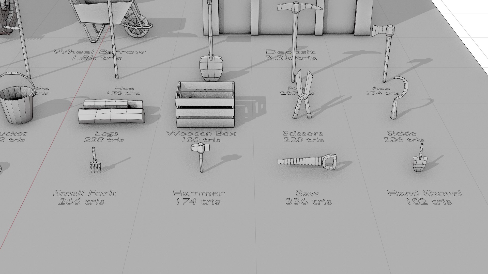 3D Low Poly Farm Assets https://p.turbosquid.com/ts-thumb/vE/OSaZMC/CR/farmassetswire2/png/1677273216/1920x1080/fit_q87/3e64d3828caa51aee488a16d6a45e63b4b2c5651/farmassetswire2.jpg