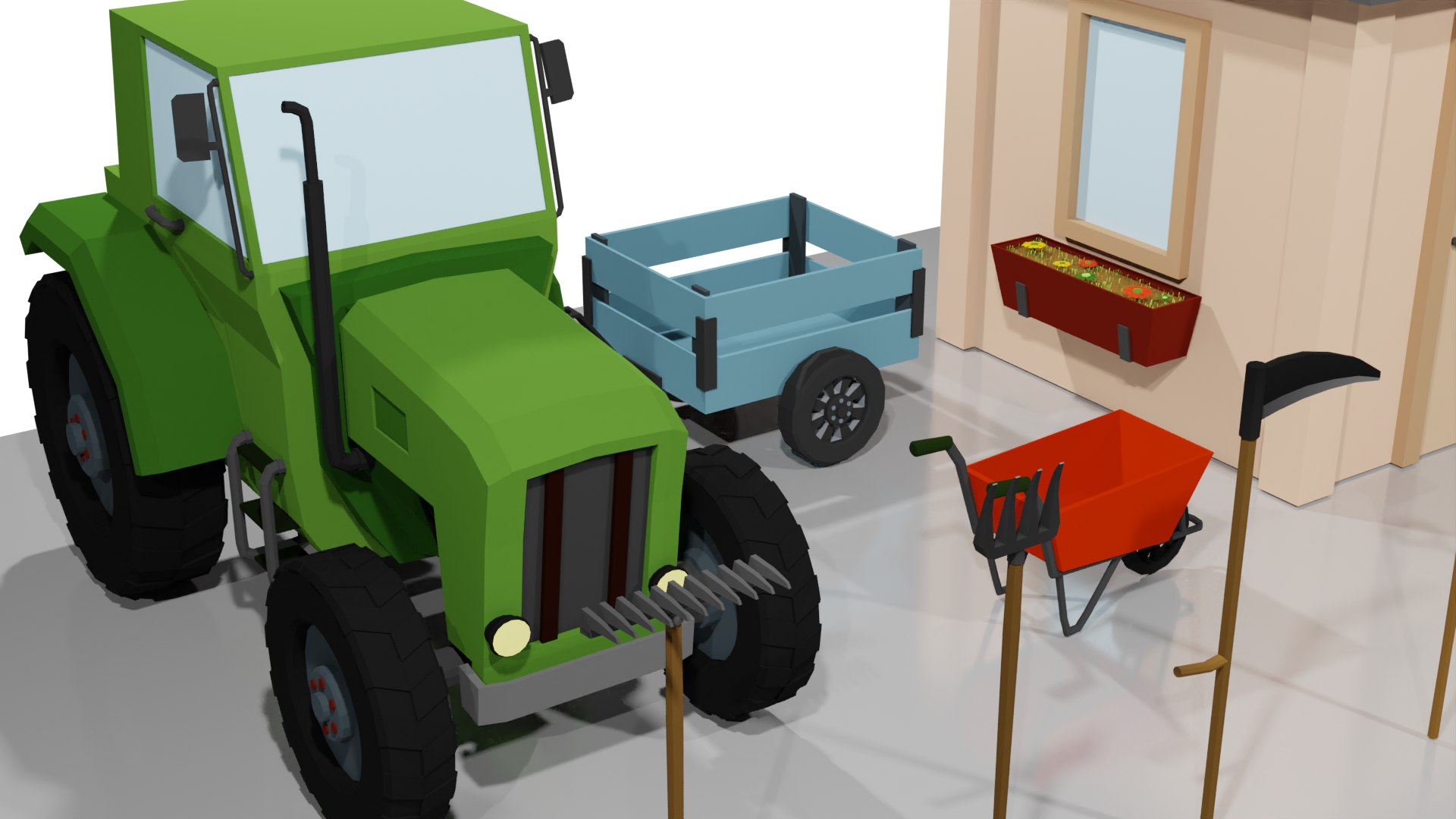 3D Low Poly Farm Assets https://p.turbosquid.com/ts-thumb/vE/OSaZMC/Hw/farmassets3/png/1677273192/1920x1080/fit_q87/778c2c9a67feb1ff3f01725342454ac57f467f83/farmassets3.jpg