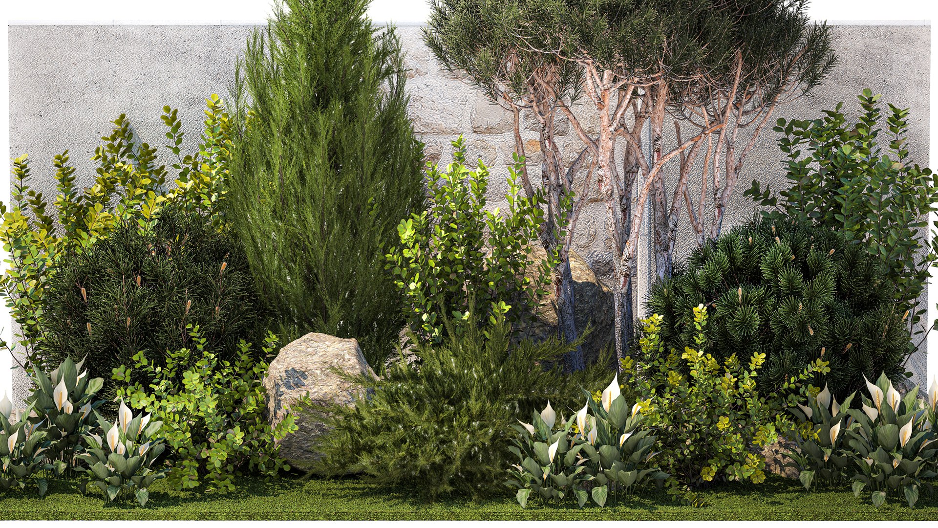 3D Garden cypress thuja pine topiary barberry 1397 model https://p.turbosquid.com/ts-thumb/vE/PsOeJh/L9/1garden1409202304/jpg/1694695602/1920x1080/fit_q87/d2a5ed834878285cf43f46f8753268e398d91f97/1garden1409202304.jpg