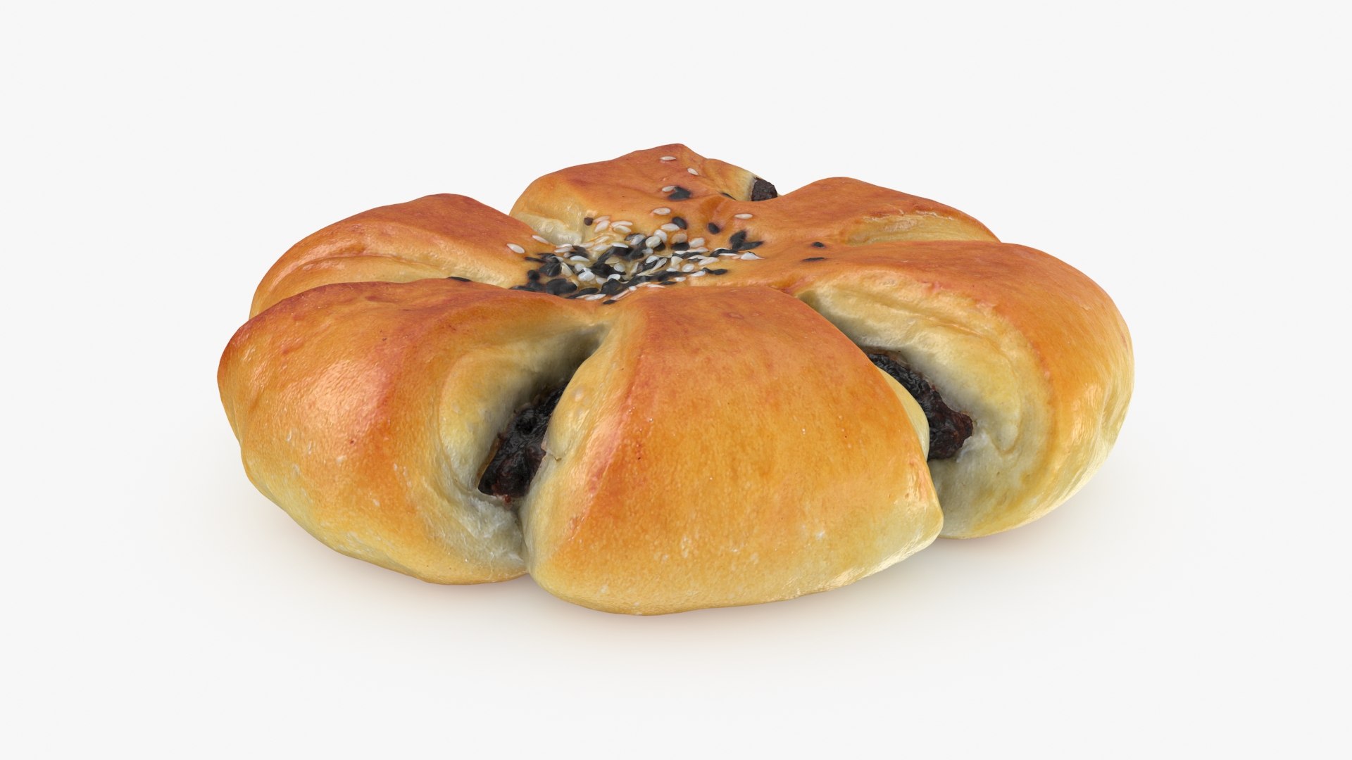 3D model Red Bean Bun https://p.turbosquid.com/ts-thumb/vE/Zh103Q/8w/redbeanbun_b0004/jpg/1700324408/1920x1080/fit_q87/47c771eb624515c03d1701a1d71ef5ec50fb952e/redbeanbun_b0004.jpg