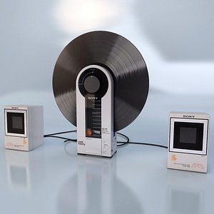 SONY PS-F5 Flamingo & SONY APM-090 Amplifier Powered Monitor(1)