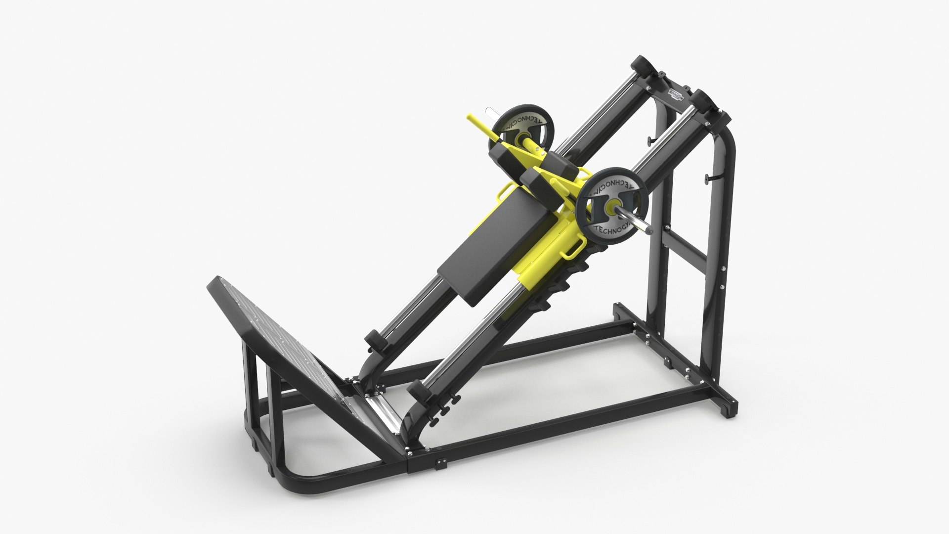 Technogym Pure Adjustable Bench 3D model