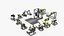 Pure Strength collection 2 Technogym set 13 gym items