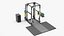 3D Pure Strength collection 2 Technogym set 13 gym items model