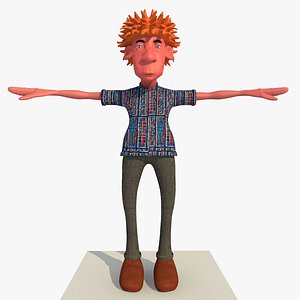 Tony The Laid Back Casual Man Rigged
