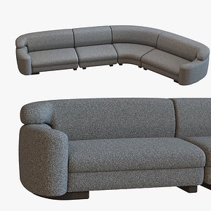 3D model ZAE SOFA  Sets by Christophe Delcourt