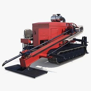 Horizontal Drilling Rig Red