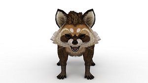 3D model Raccoon Dog