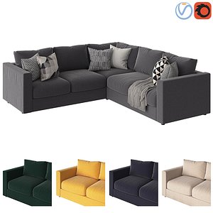 ikea vimle corner 3D