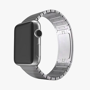 Apple Watch 38mm Link Bracelet 3D Model