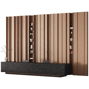 3D 627 office furniture 53 reception desk 33 CORONA 2024