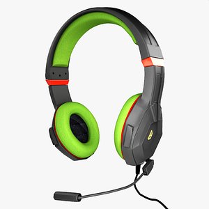 Wired Headphone 3D model
