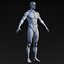 Cuerpo Realista Masculino - Malla Base