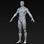 Cuerpo Realista Masculino - Malla Base