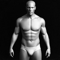 Realistic Male Body - Base Mesh