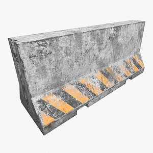 Old Concrete Barrier
