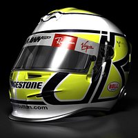 Jenson Button 2009 F1 Helmet