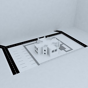 3d model conference complex