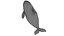 Cartoon Killer Whale 3D model