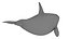 Cartoon Killer Whale 3D model