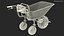 Makita DCU180ZB Electric Wheelbarrow with Bucket Dusty