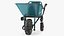 Makita DCU180ZB Electric Wheelbarrow with Bucket Dusty