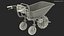 Makita DCU180ZB Electric Wheelbarrow with Bucket Dusty