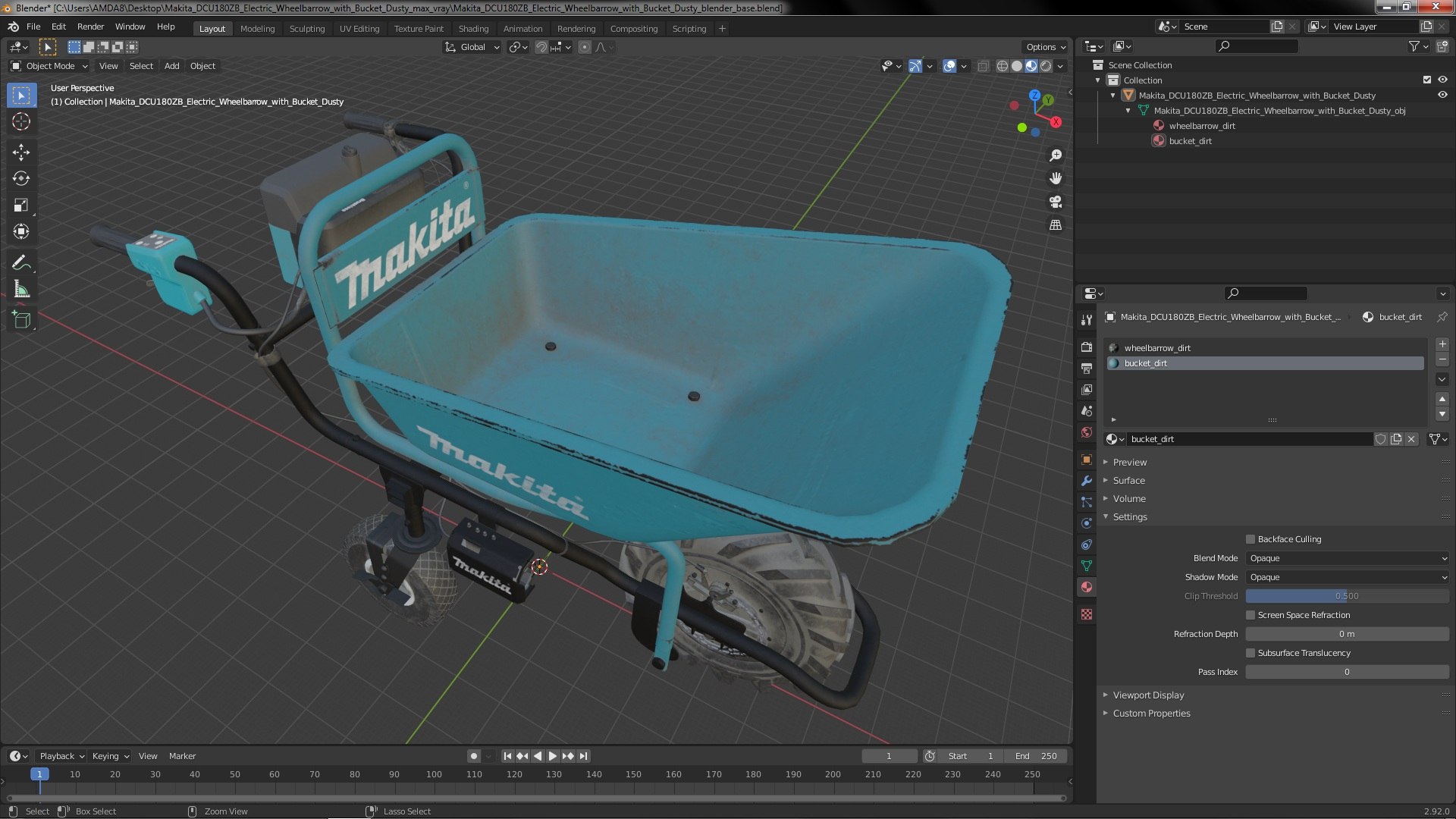 3D Makita DCU180ZB Electric Wheelbarrow with Bucket Dusty model https://p.turbosquid.com/ts-thumb/vF/3YVUOD/d8/makitadcu180zbelectricwheelbarrowwithbucketdustymb3dmodel026/jpg/1645001034/1920x1080/fit_q87/dc4fb14b002453608a399f0923c608bbfb2af97c/makitadcu180zbelectricwheelbarrowwithbucketdustymb3dmodel026.jpg
