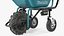 Makita DCU180ZB Electric Wheelbarrow with Bucket Dusty