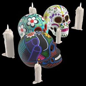 Day of the Dead Skulls