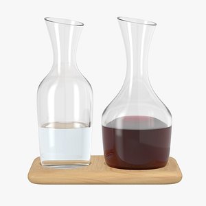 Water and Wine Carafe Set