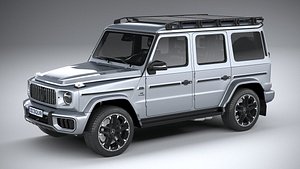 3D Mercedes-Benz G63 AMG 2025 LowPoly