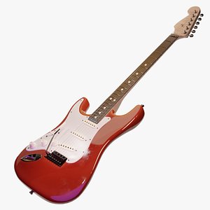 3D model Guitar Fender Stratocaster