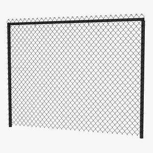 3ds chain link fence