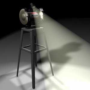 grinder stand 3d obj