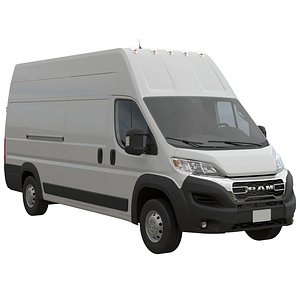 3D 2024 Ram ProMaster 3500 SLT CARGO VAN SUPER HIGH ROOF 159 WB EXT