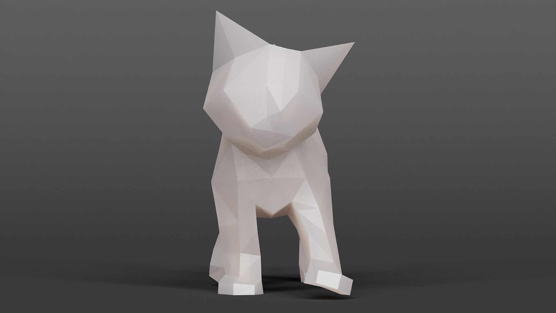 Kitten Papercraft 3D Model - TurboSquid 1199440