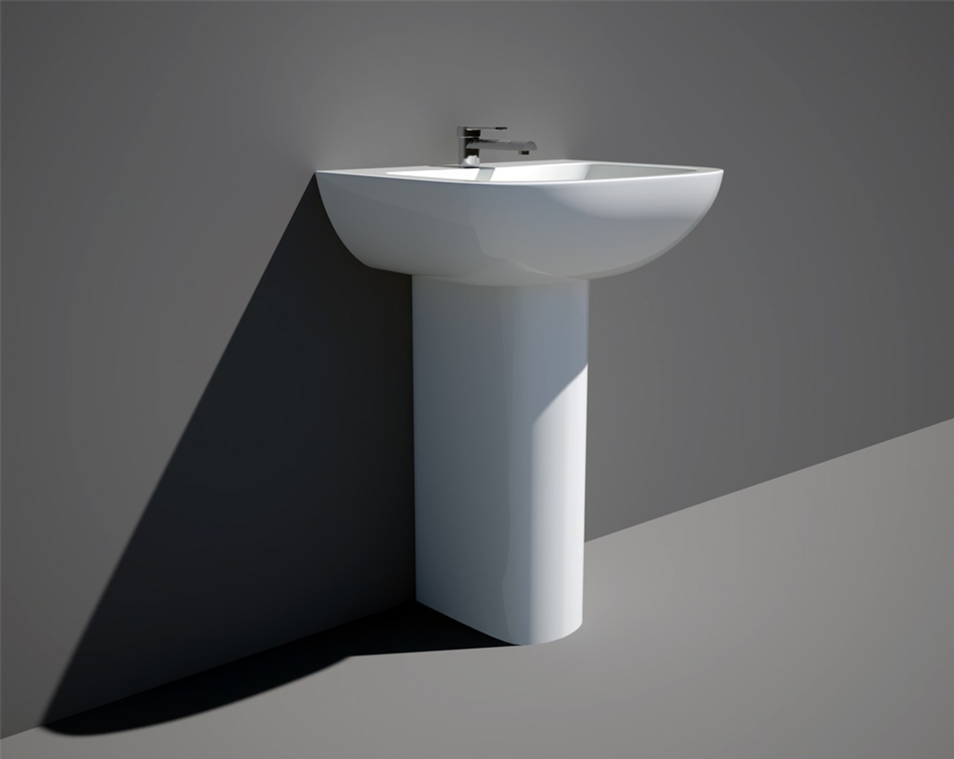nuova sink tap 3d model