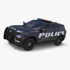 Ford Police Interceptor Exterior Only