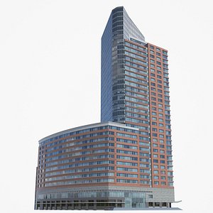 2 buildings 3D model