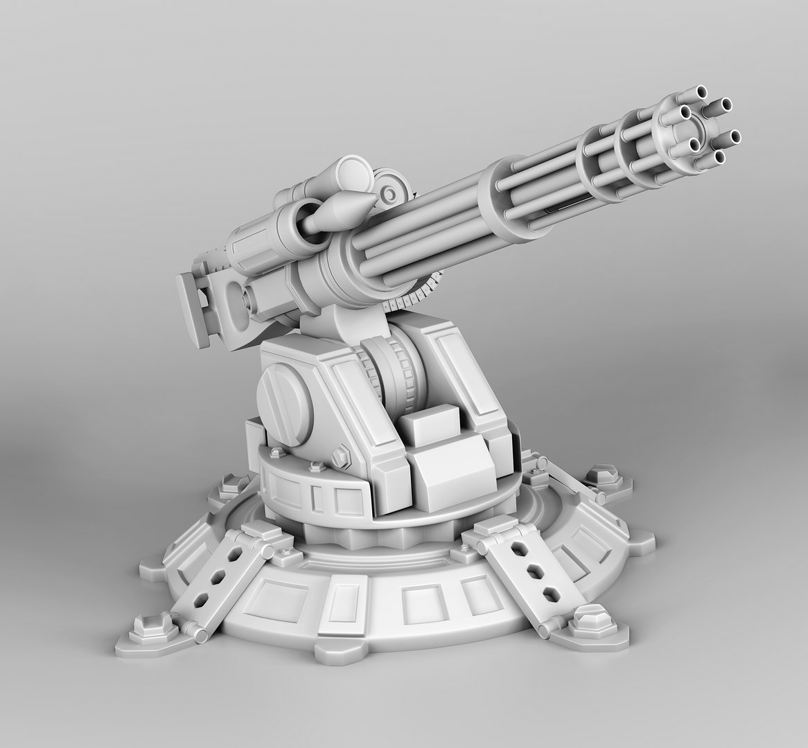 Turret Sci Fi 3d Model Turbosquid 1335414 - vrogue.co